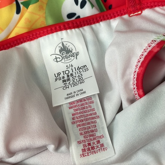 Disney fruit swim suit - size 5/6 NWOT - Picture 6 of 6